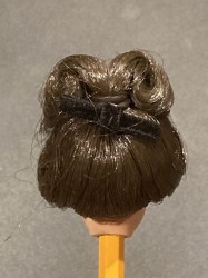 midge wig bow bk